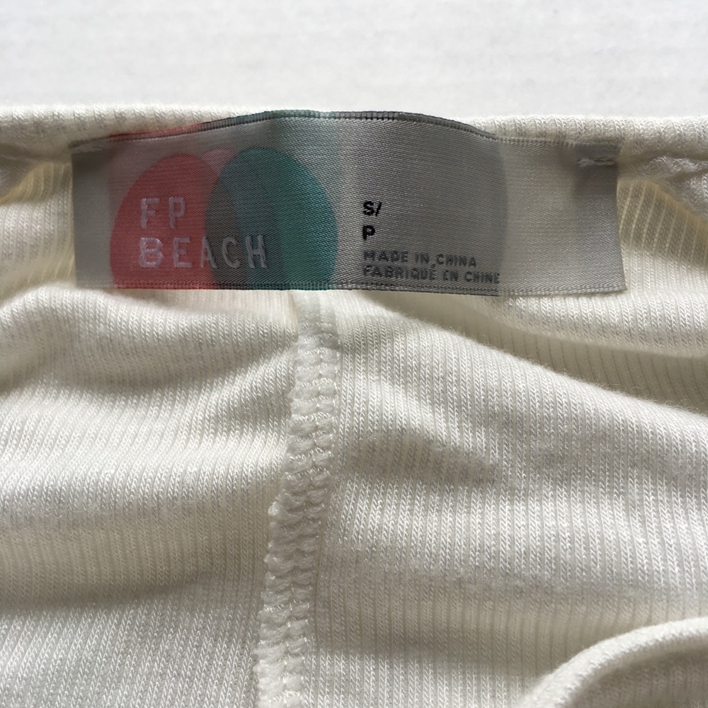 FREE PEOPLE BEACH CREAM DRESS - Picture 3 of 6